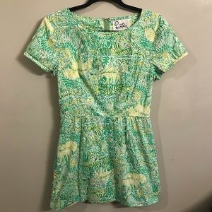 Vintage Lilly Pulitzer black hole 🐅 Mini dress 8